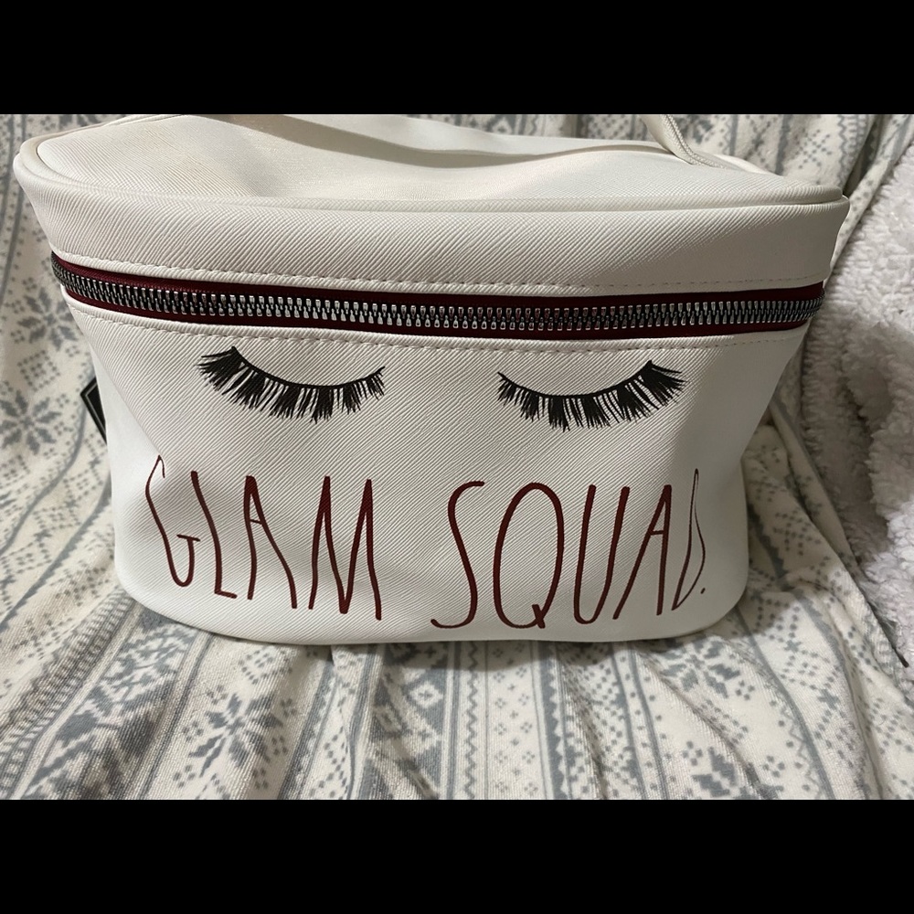 Brand new rae dunn makeup bag